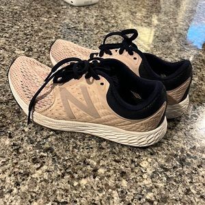 Baby pink and navy New Balance running shoes - zante v4 style x 2 pairs